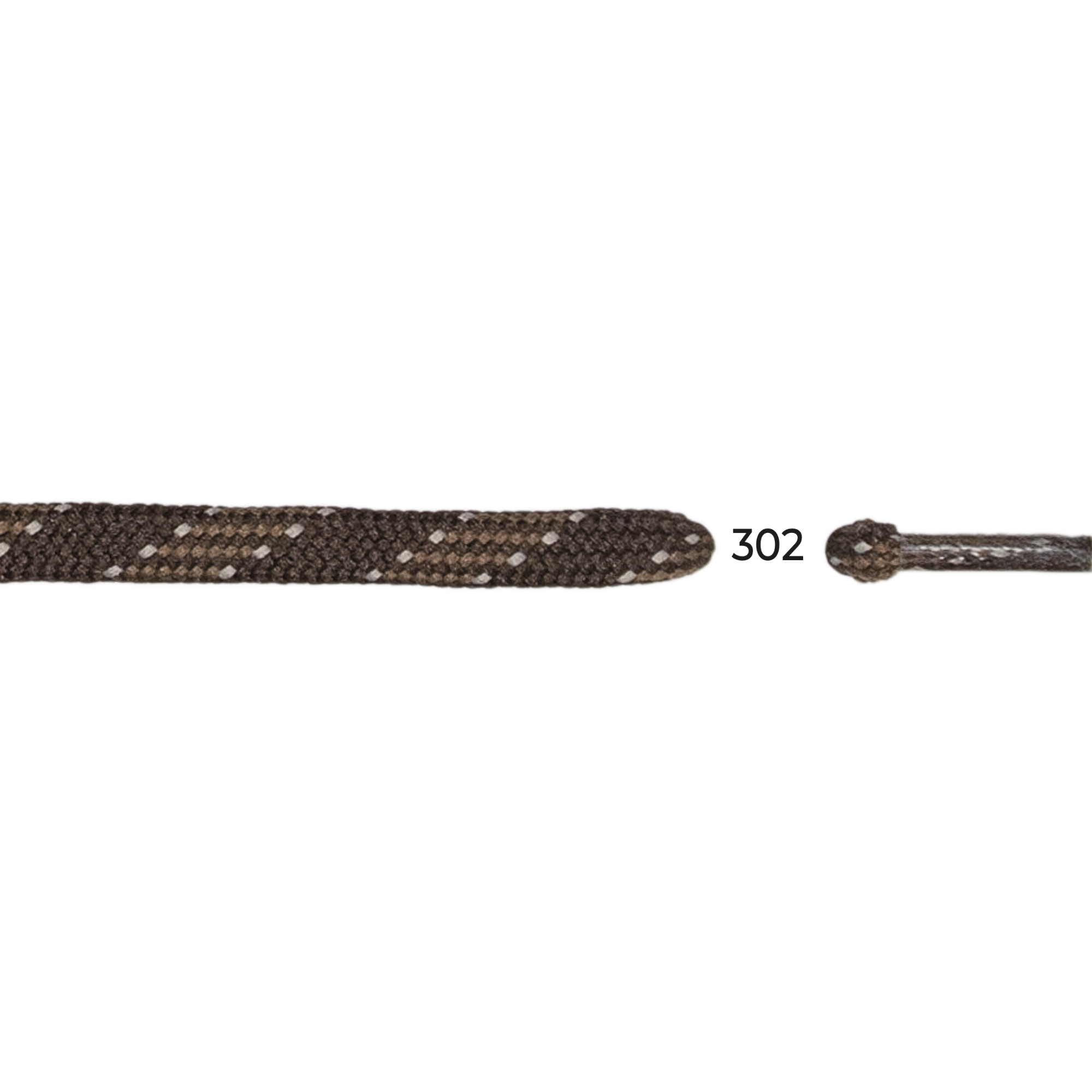 Barth 7mm/150cm Semicircular Laces (Brown)