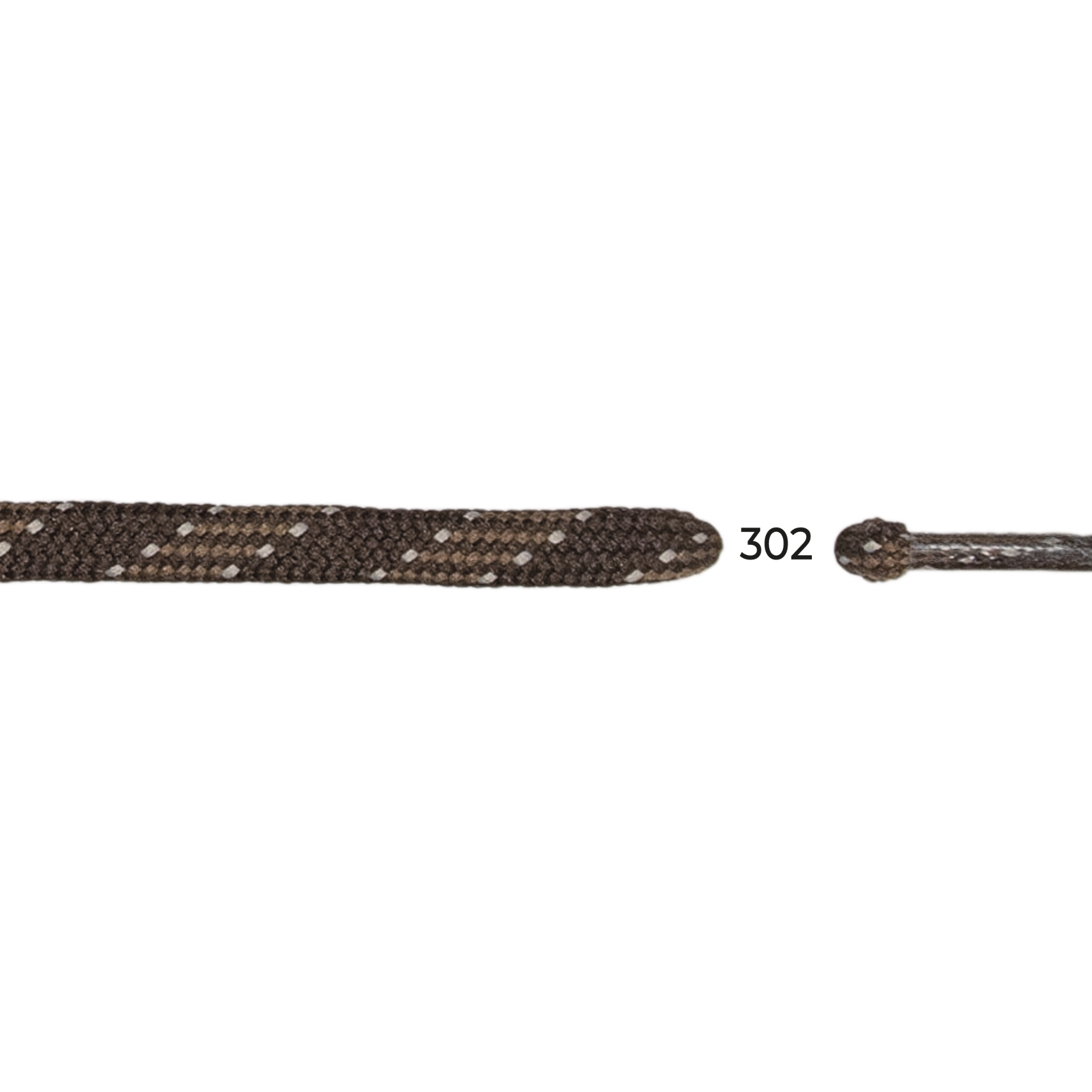 Barth 7mm/180cm Semicircular Laces (Brown)