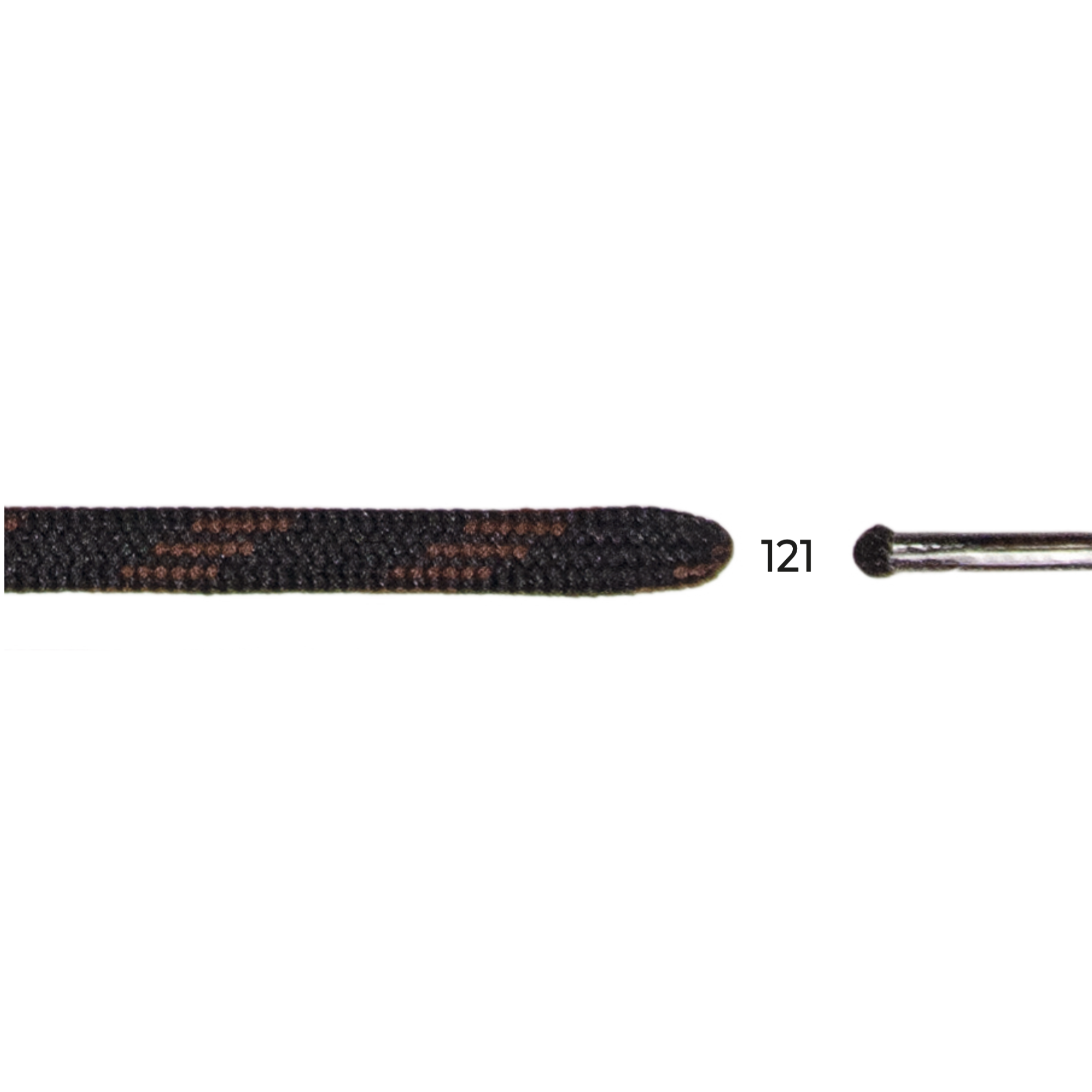 Barth 7mm/200cm Semicircular Laces (Dark Brown)