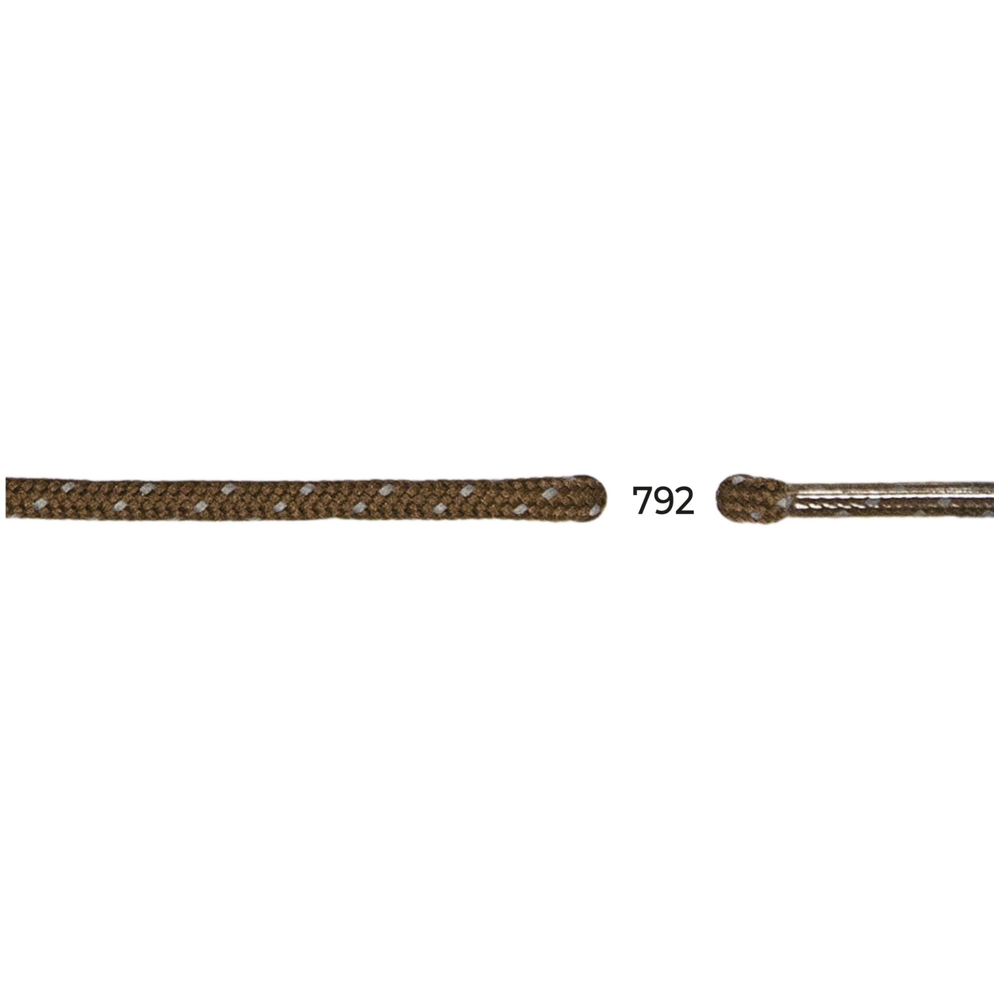 Barth 4mm/120cm Magic Round Laces (Brown/Dot)