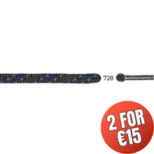 Load image into Gallery viewer, Barth Round Laces (5mm/200cm)(Graphite/Blue)
