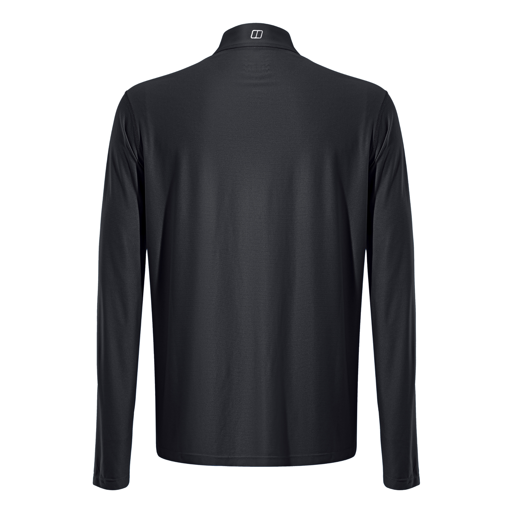 Berghaus Men's 24/7 Long Sleeve Half Zip Technical Base Layer Top (Black)