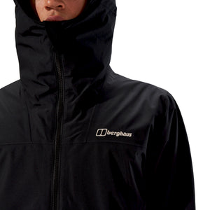 Berghaus Men's Deluge Pro 3.0 Insulated Waterproof Jacket (Black)