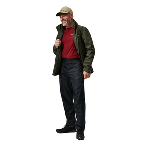 Berghaus Men's Deluge 2L Waterproof Over-Trousers (Black)