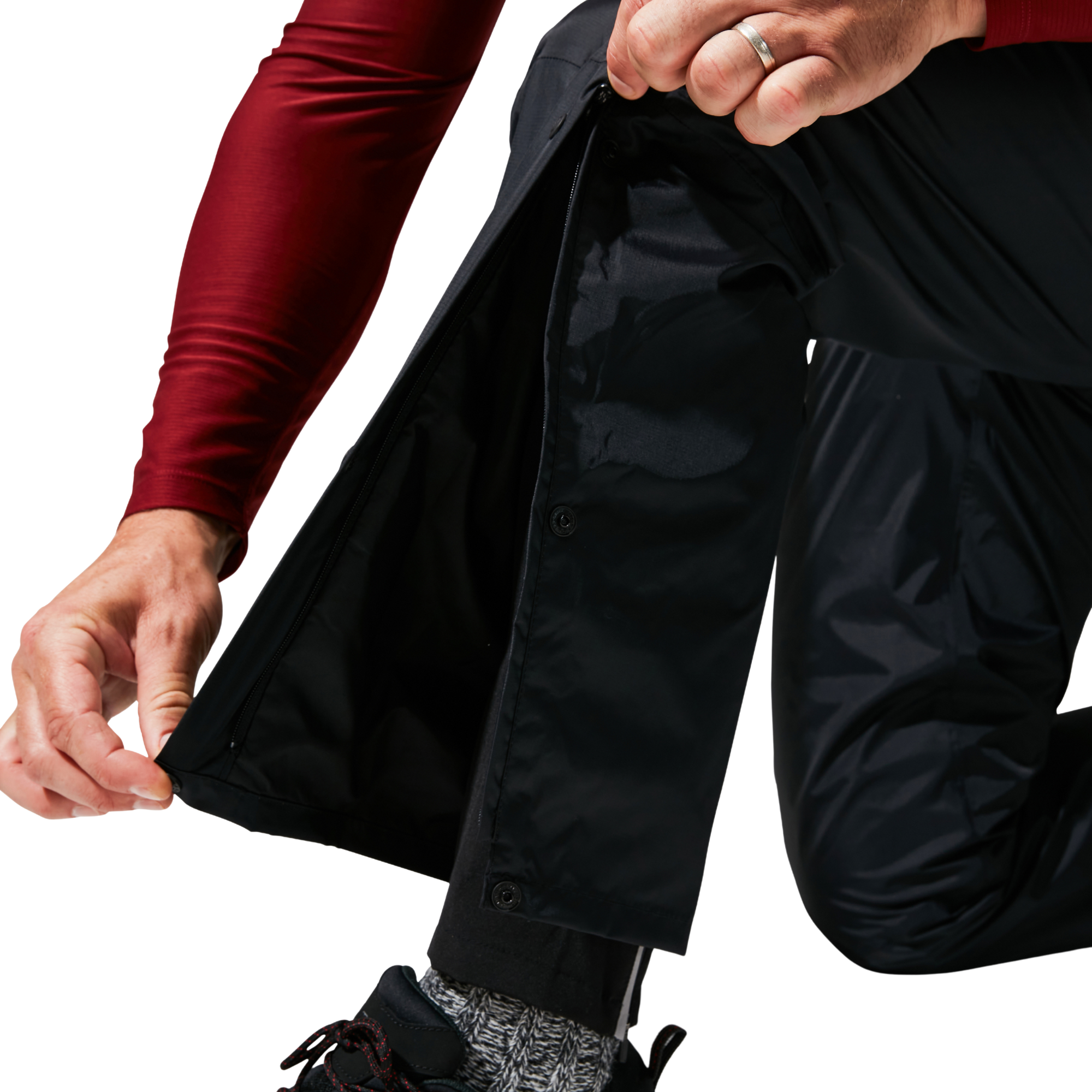 Berghaus Men's Deluge 2L Waterproof Over-Trousers (Black)
