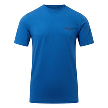 Load image into Gallery viewer, Berghaus Men&#39;s Dolomites Mountain Short Sleeve Tee (Blue)
