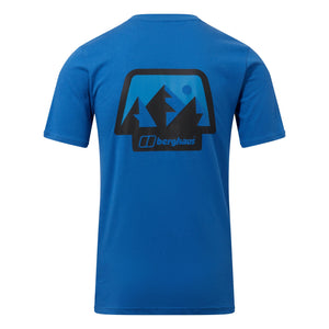 Berghaus Men's Dolomites Mountain Short Sleeve Tee (Blue)