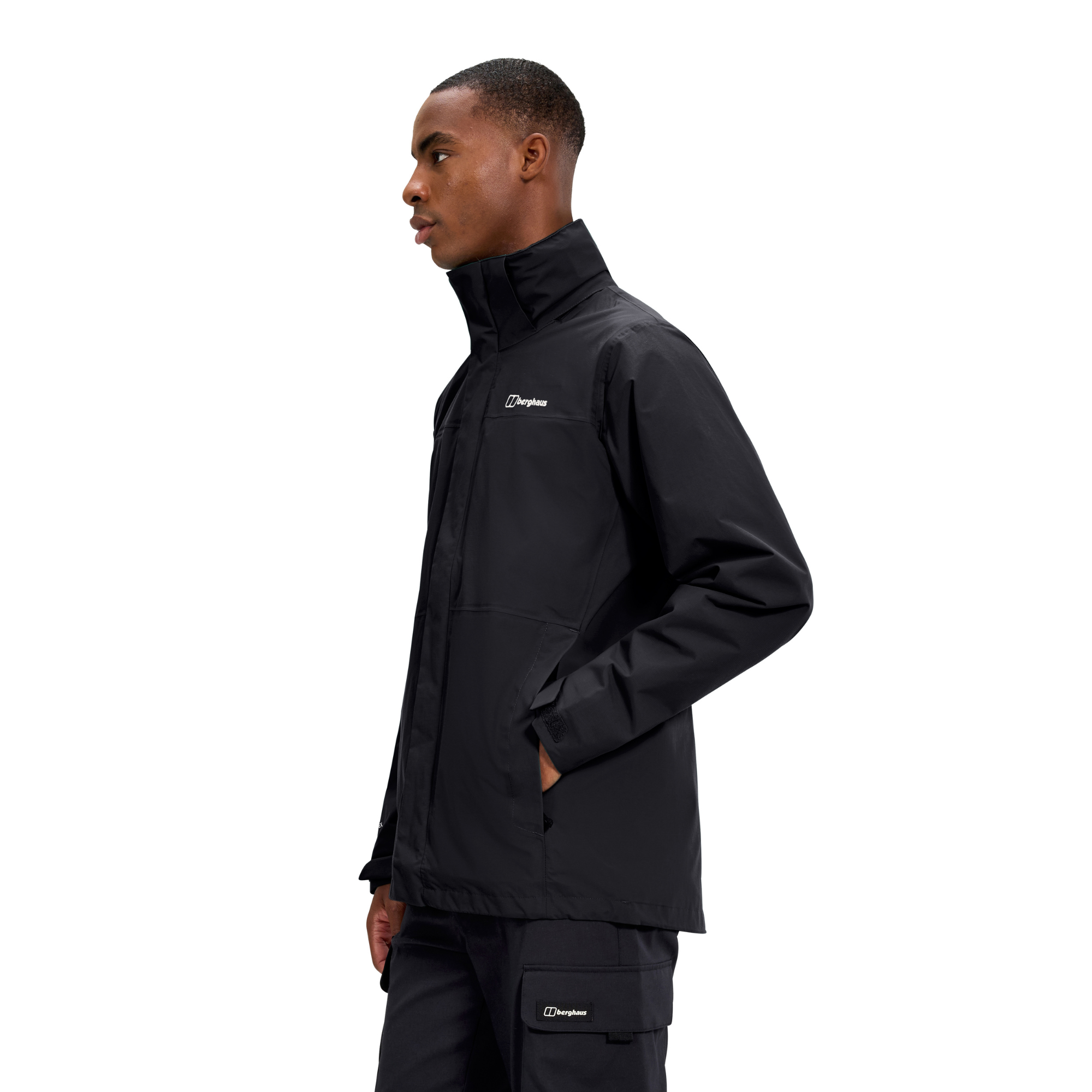 Berghaus Men's Hillwalker 2.0 Interactive 2L Gore-Tex Jacket (Jet Black)