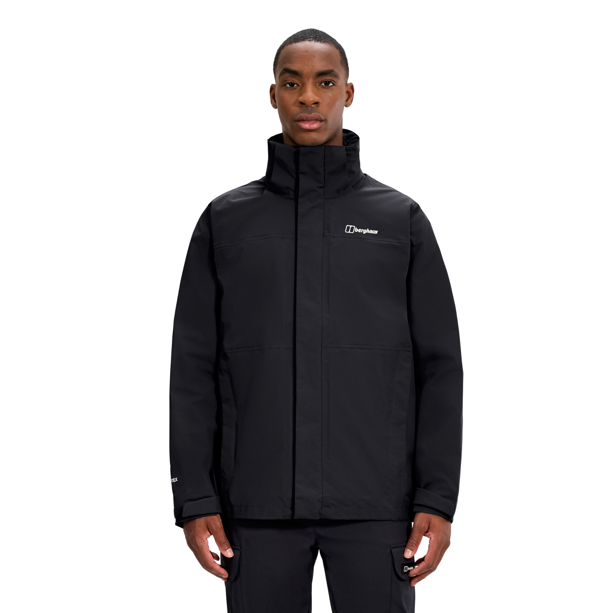 Berghaus Men's Hillwalker 2.0 Interactive 2L Gore-Tex Jacket (Jet Black)