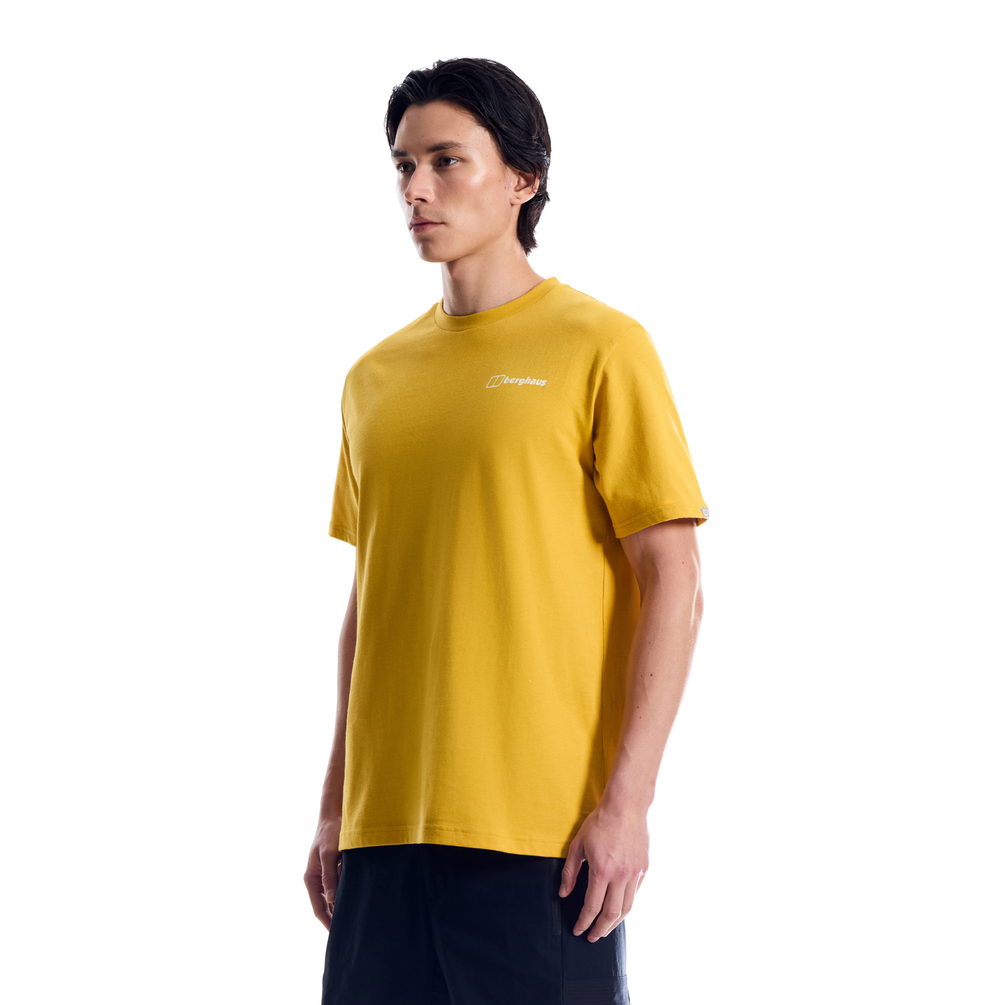 Berghaus Men's MTN Matrix Essential Short Sleeve Tee (Spiced Mustard)