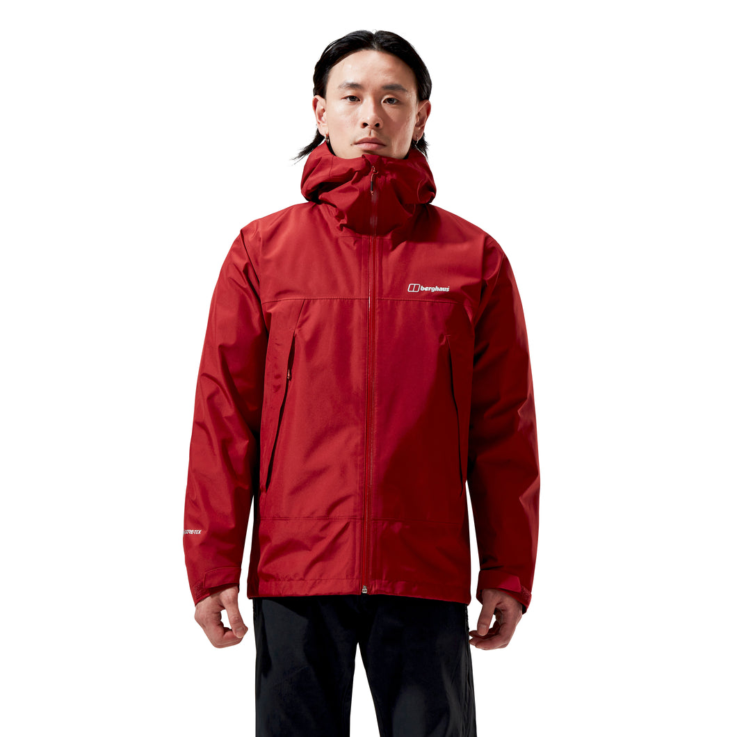 Berghaus Men's Paclite Dynak Gore-Tex Jacket (Dark Red)