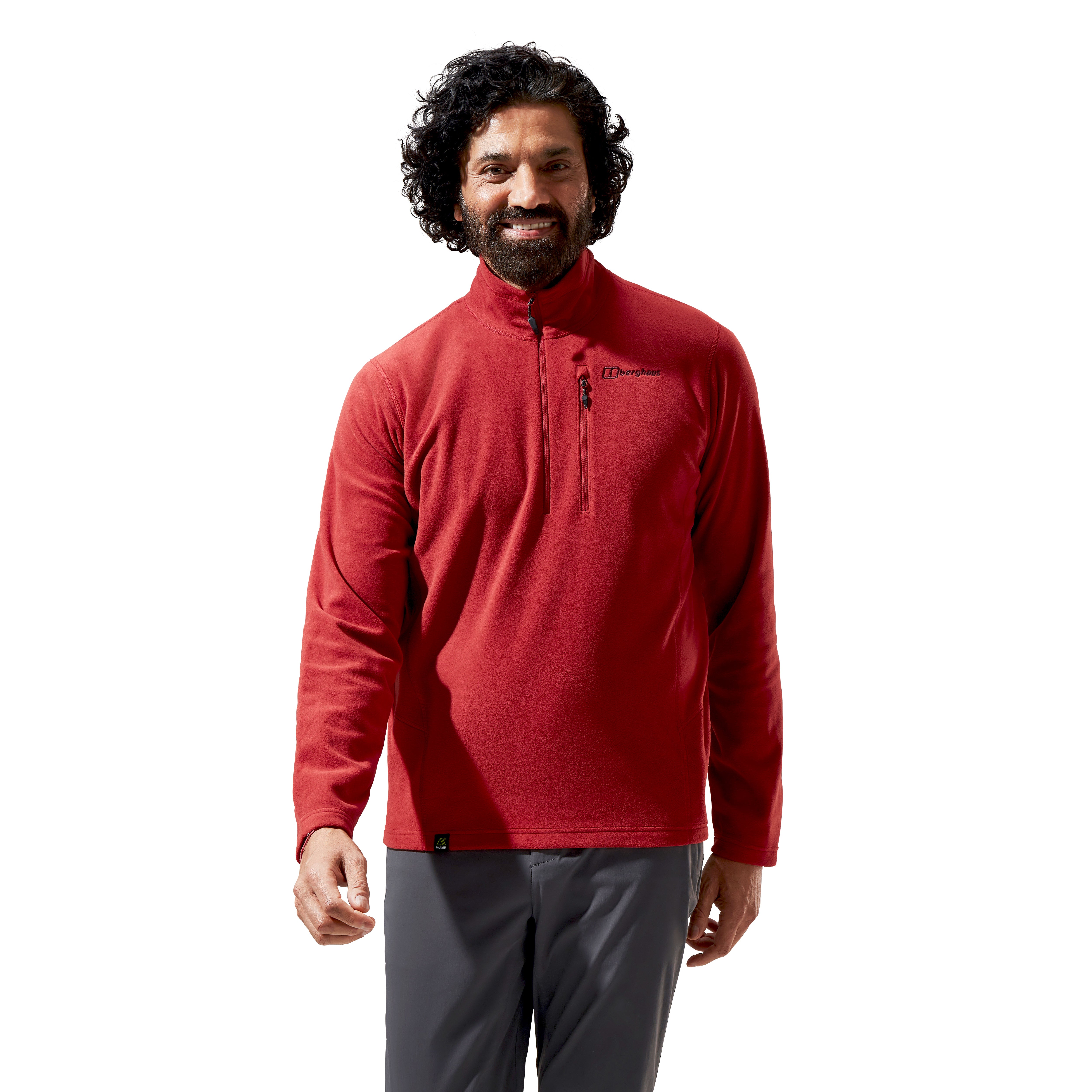 Men's prism micro polartec half zip fleece sale