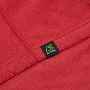 Berghaus Men's Prism Micro Polartec Interactive Half Zip Fleece Top (Dark Red)