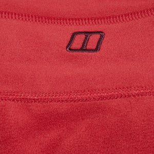 Berghaus Men's Prism Micro Polartec Interactive Half Zip Fleece Top (Dark Red)