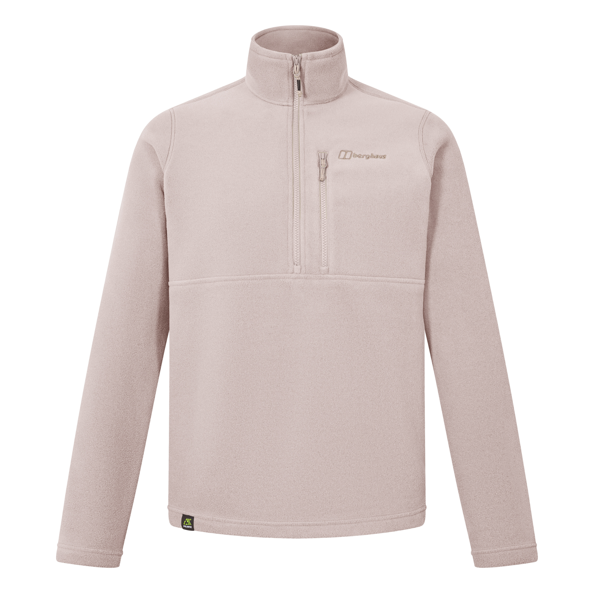 Berghaus Men's Prism Polartec Half Zip Fleece Top (Taupe)