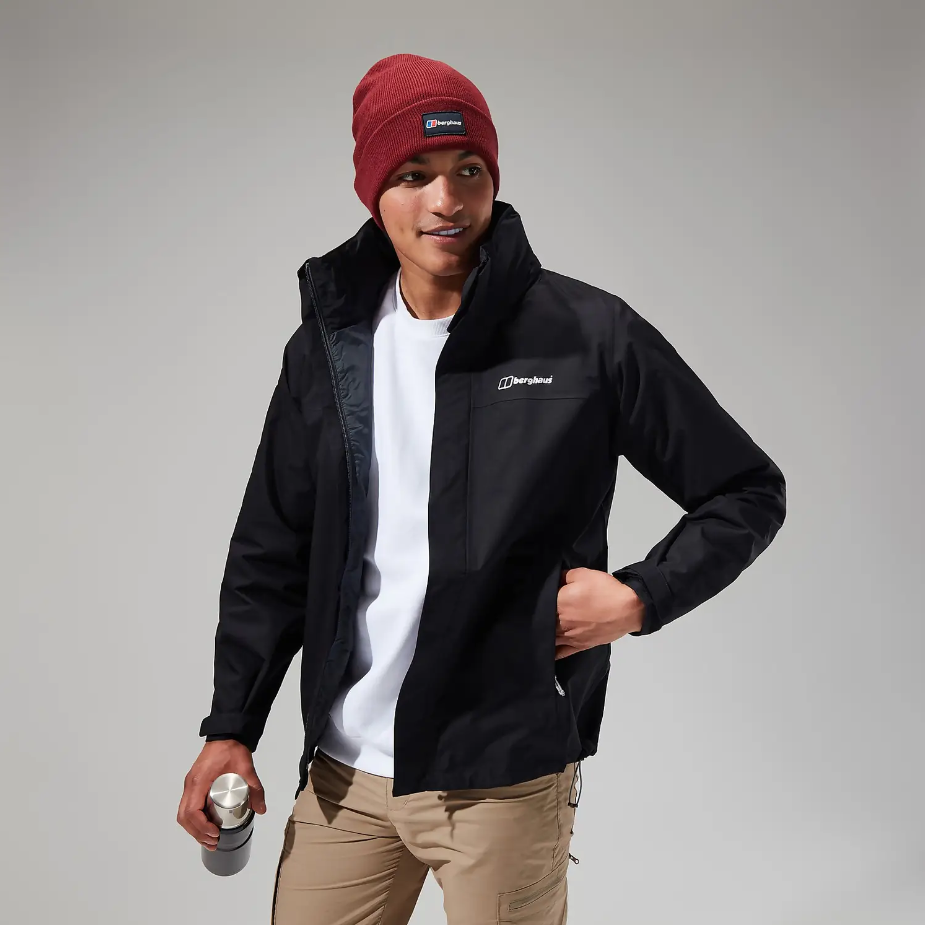 Berghaus Men s RG Alpha 2.0 Waterproof Jacket Black Landers Outdoor World Ireland s Adventure Outdoor Store