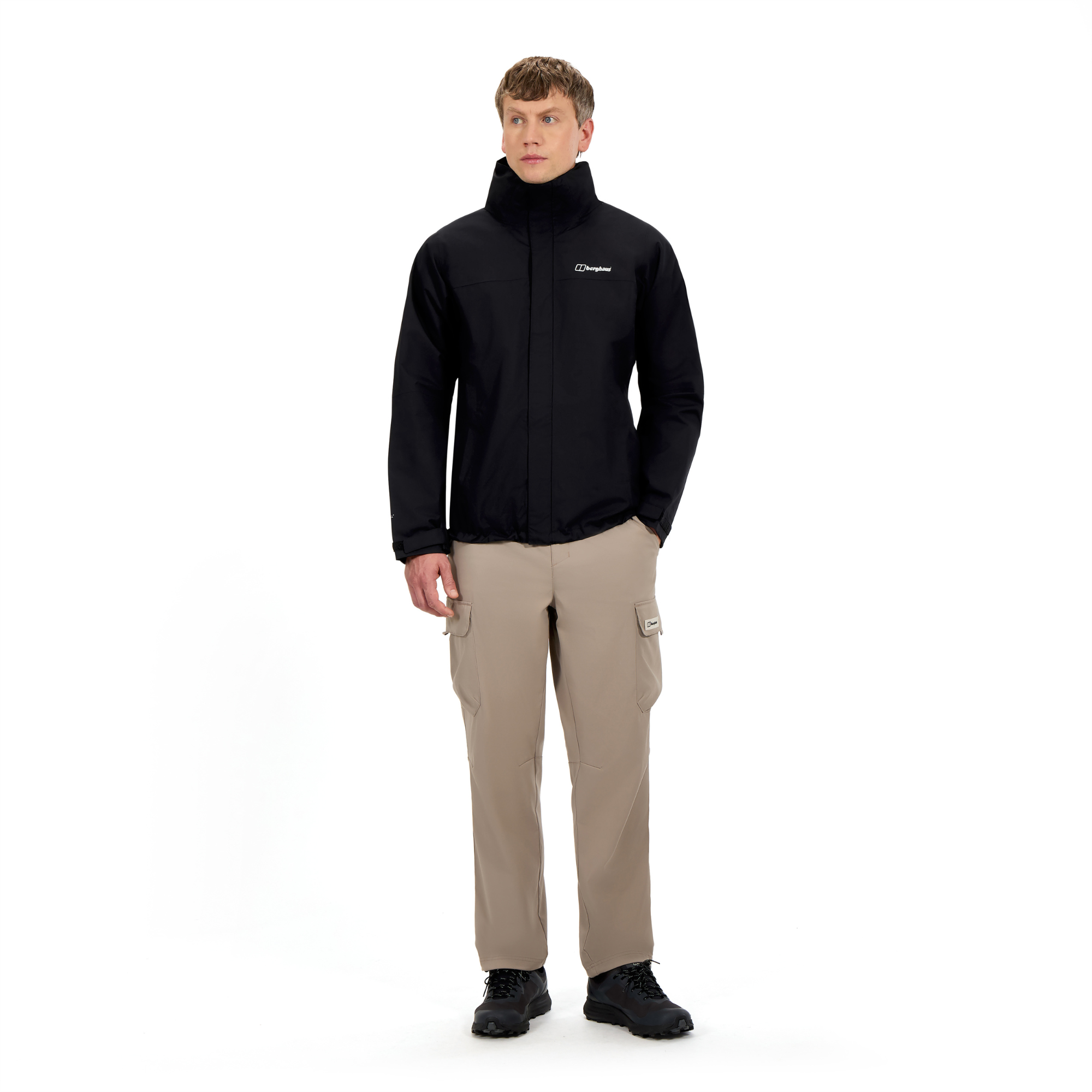 Berghaus Men's RG Alpha 2.0 Waterproof Jacket (Black)
