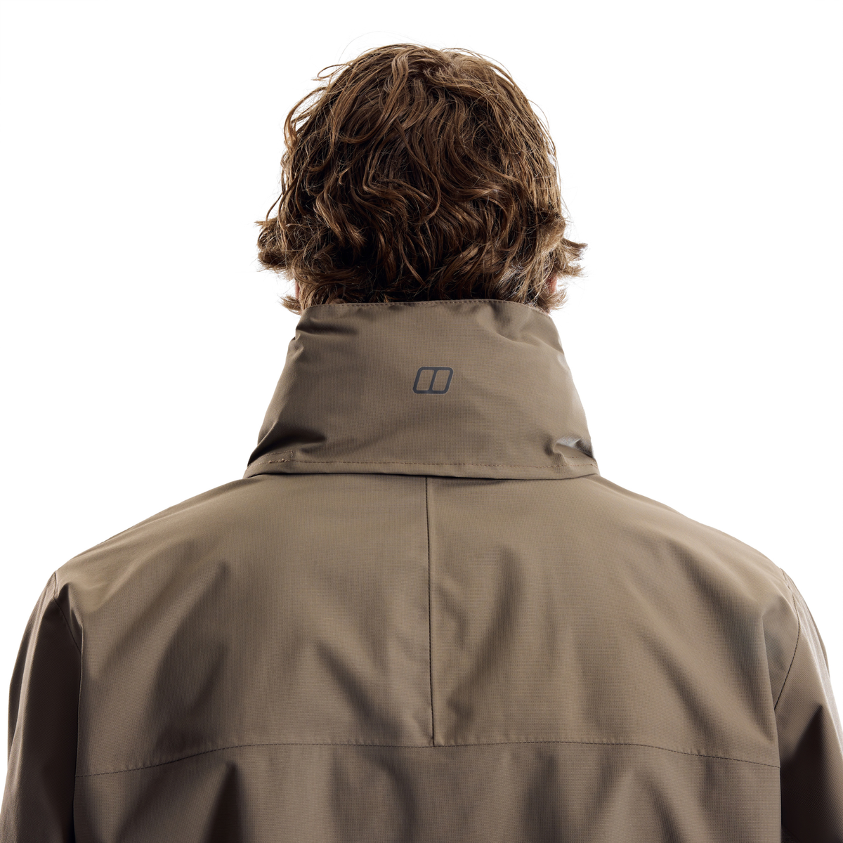 Berghaus Men's RG Alpha 2.0 Waterproof Shell Jacket Light Brown Volcanic Ash 002 A000838