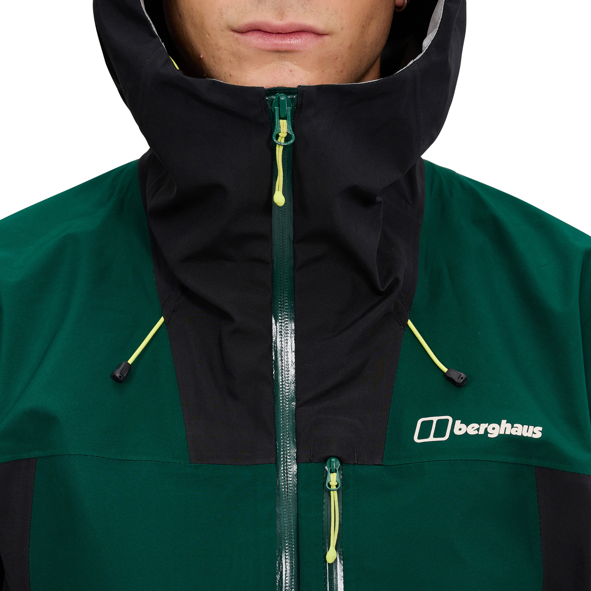 Berghaus Men's Ridge-Seeker 3L Gore-Tex Jacket (Off Peak/Jet Black)