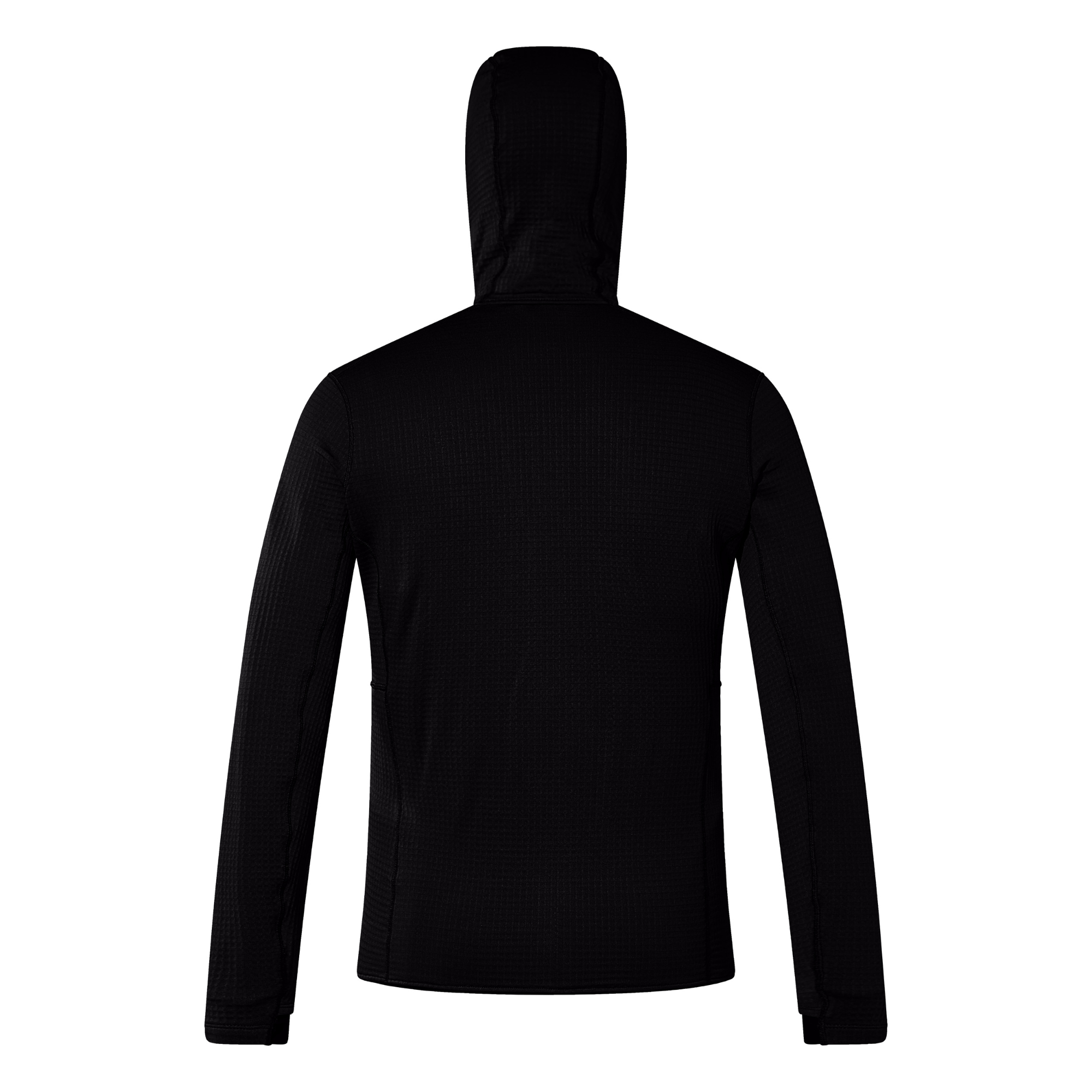 Berghaus Men's Ridge-Hiker Hooded Full Zip Fleece (Jet Black)