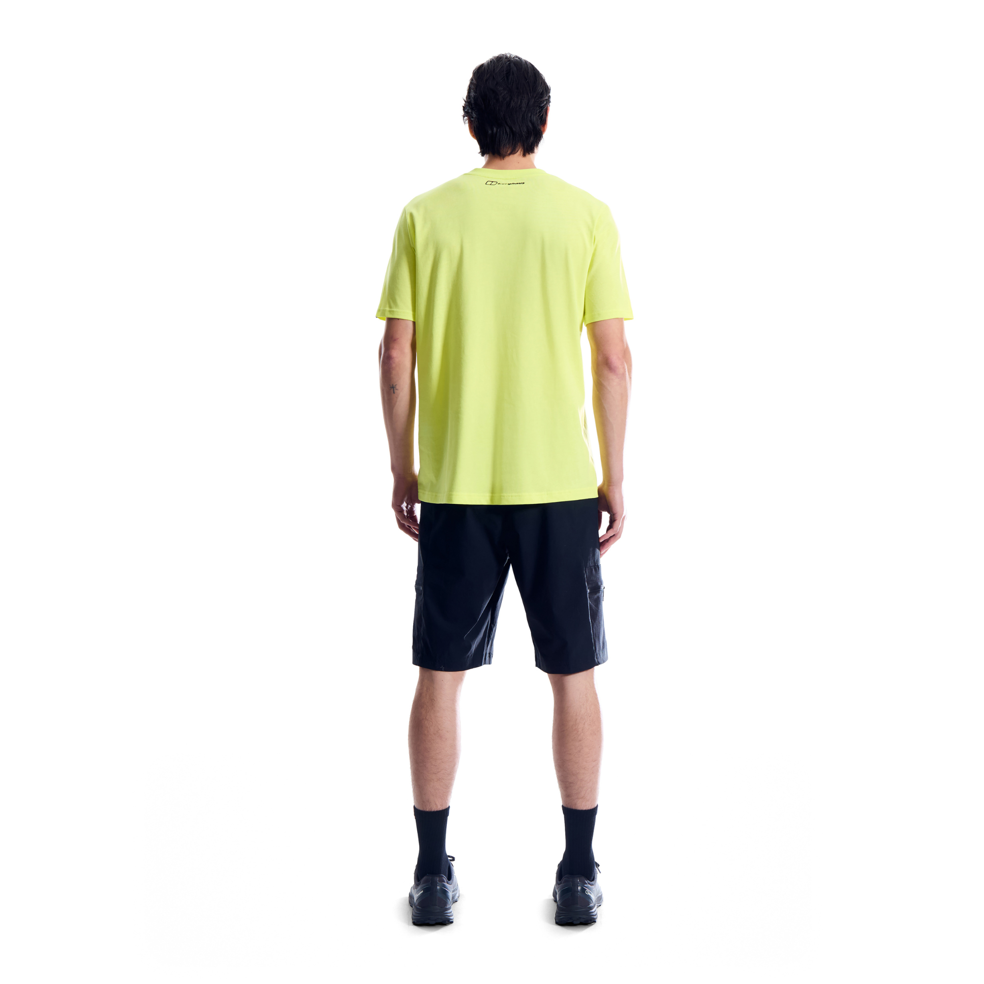 Berghaus Men's Sketched Blocks Essential Short Sleeve Tee (Solar Flare)