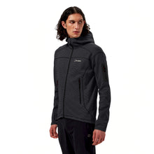 Load image into Gallery viewer, Berghaus Pravitale Mountain 2.0 Hooded Full Zip Fleece (Dark Grey/Black)
