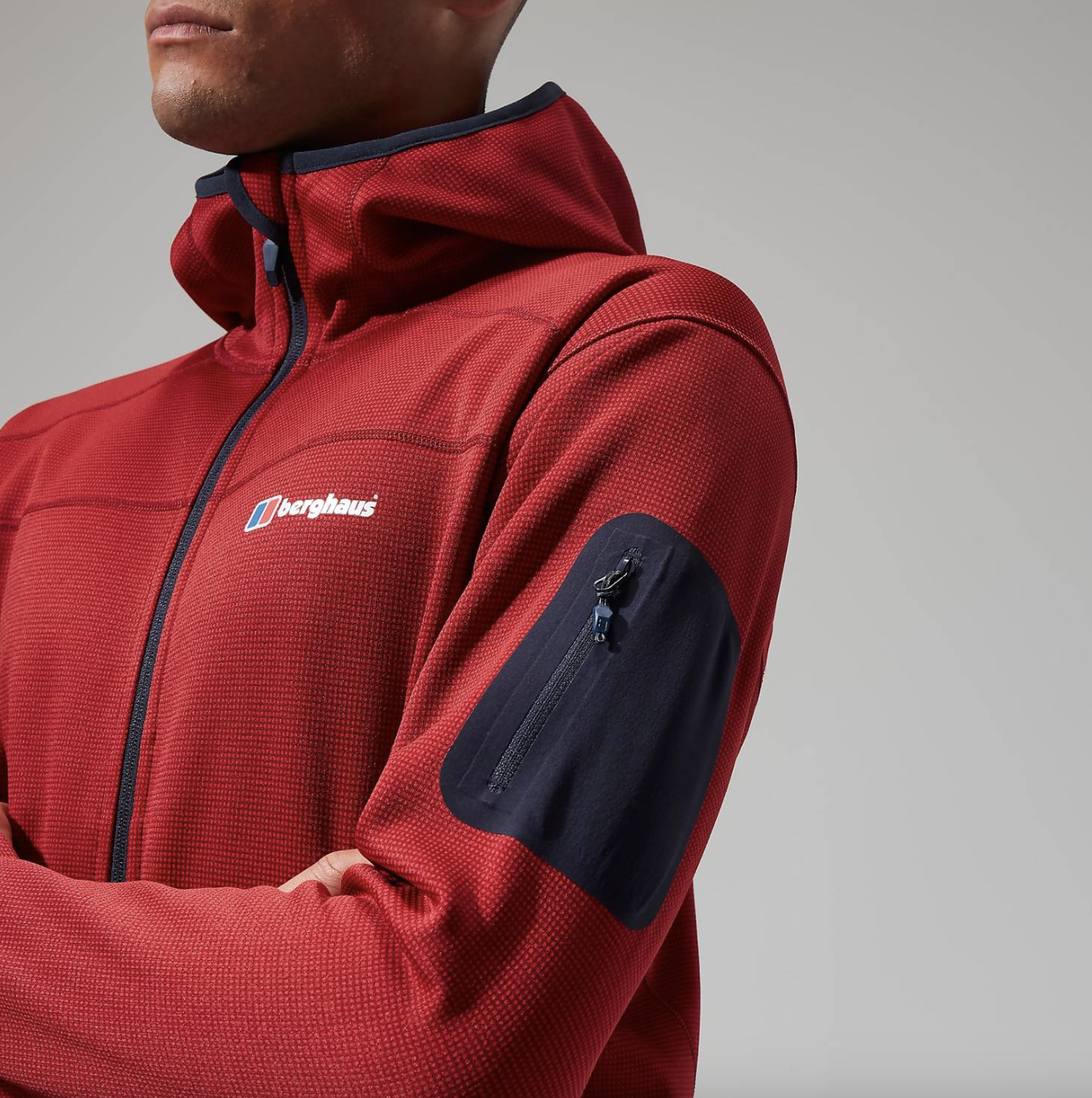Berghaus pravitale 2.0 mens hooded fleece jacket on sale