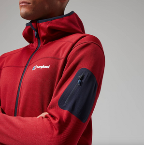Berghaus red top fleece mens