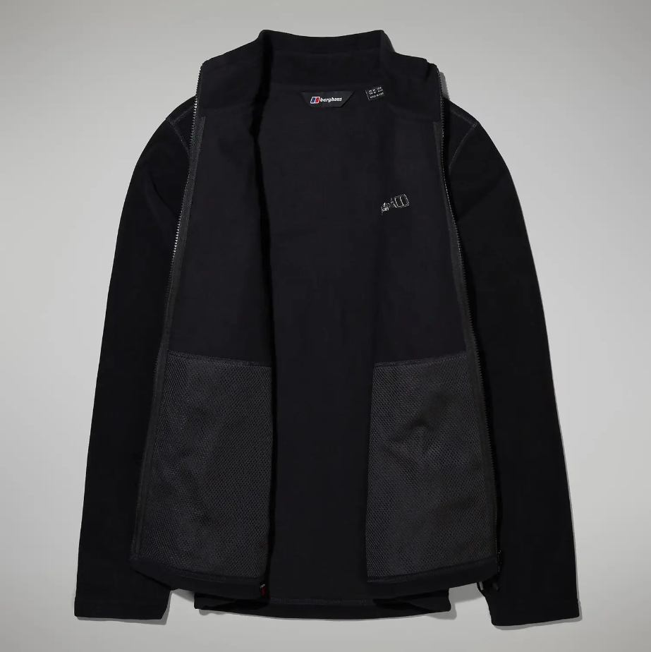 Berghaus Men s Prism Micro 100 Polartec Full Zip Fleece Black
