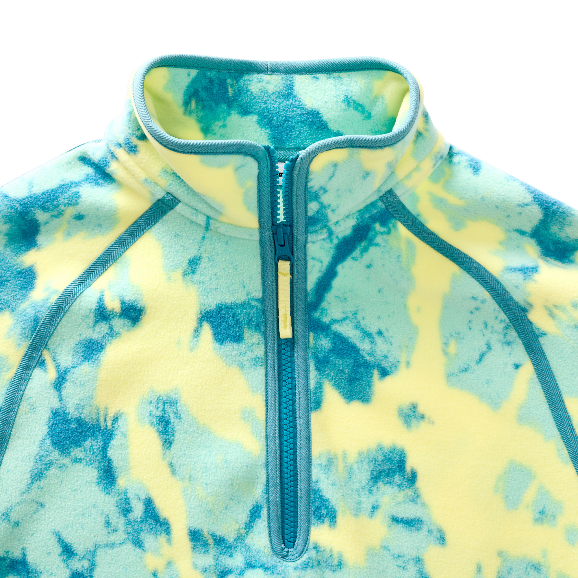 Berghaus Women's Bamburgh Half Zip Fleece Top (Light Electro Printed)