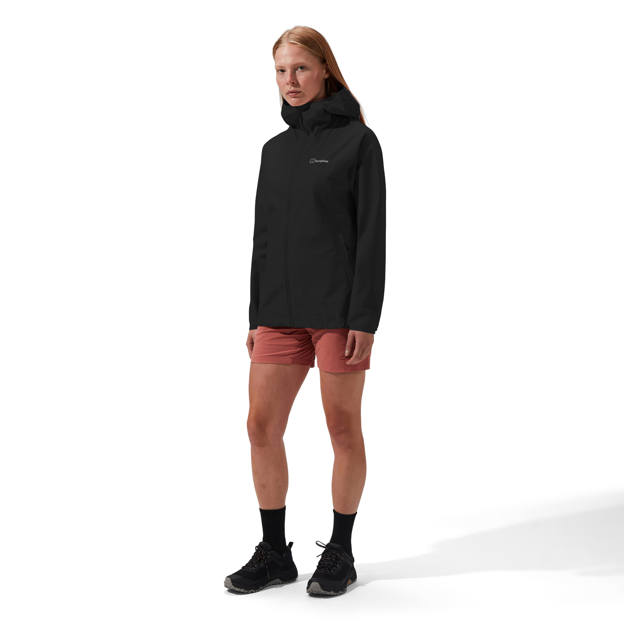 Berghaus Women's Deluge Pro 3.0 Waterproof Jacket (Jet Black)