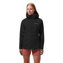 Load image into Gallery viewer, Berghaus Women's Deluge Pro 3.0 Waterproof Jacket (Jet Black)
