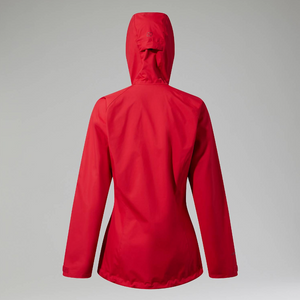 Berghaus Women's Deluge Pro Hydroshell Waterproof Jacket (Red)