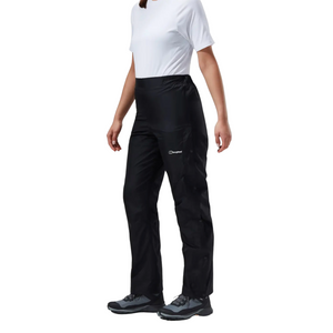 Berghaus Women's Deluge 2L Waterproof Over-Trousers (Black)
