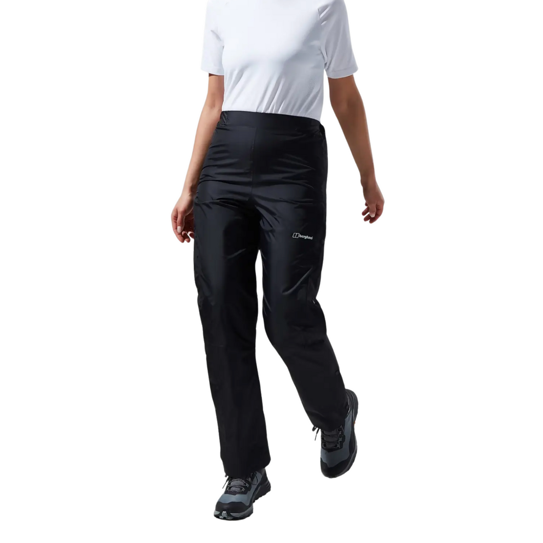 Berghaus Women's Deluge 2L Waterproof Over-Trousers (Black)