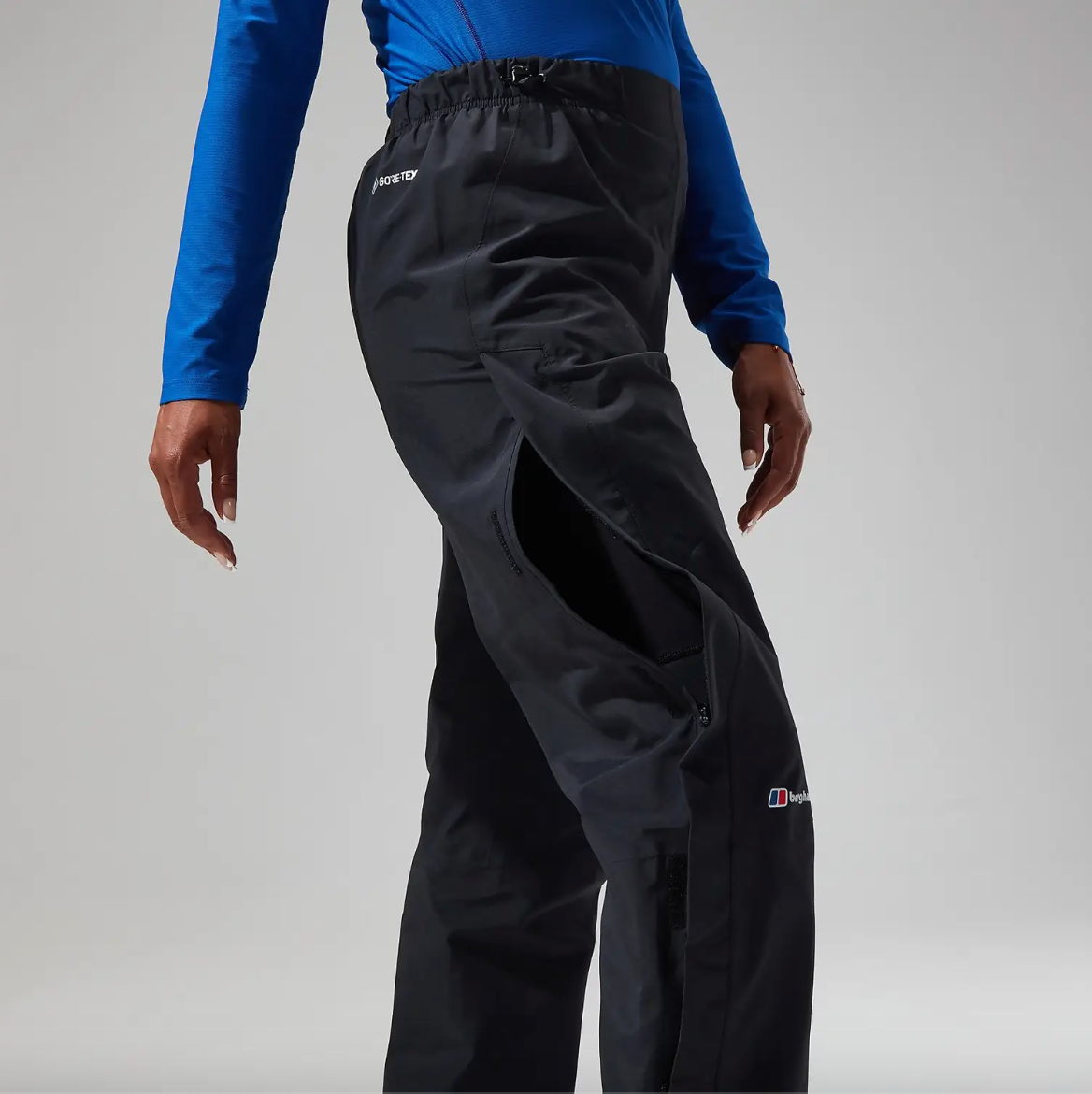 Berghaus Women s Hillwalker Gore Tex Waterproof Rain Trousers Black Landers Outdoor World Ireland s Adventure Outdoor Store