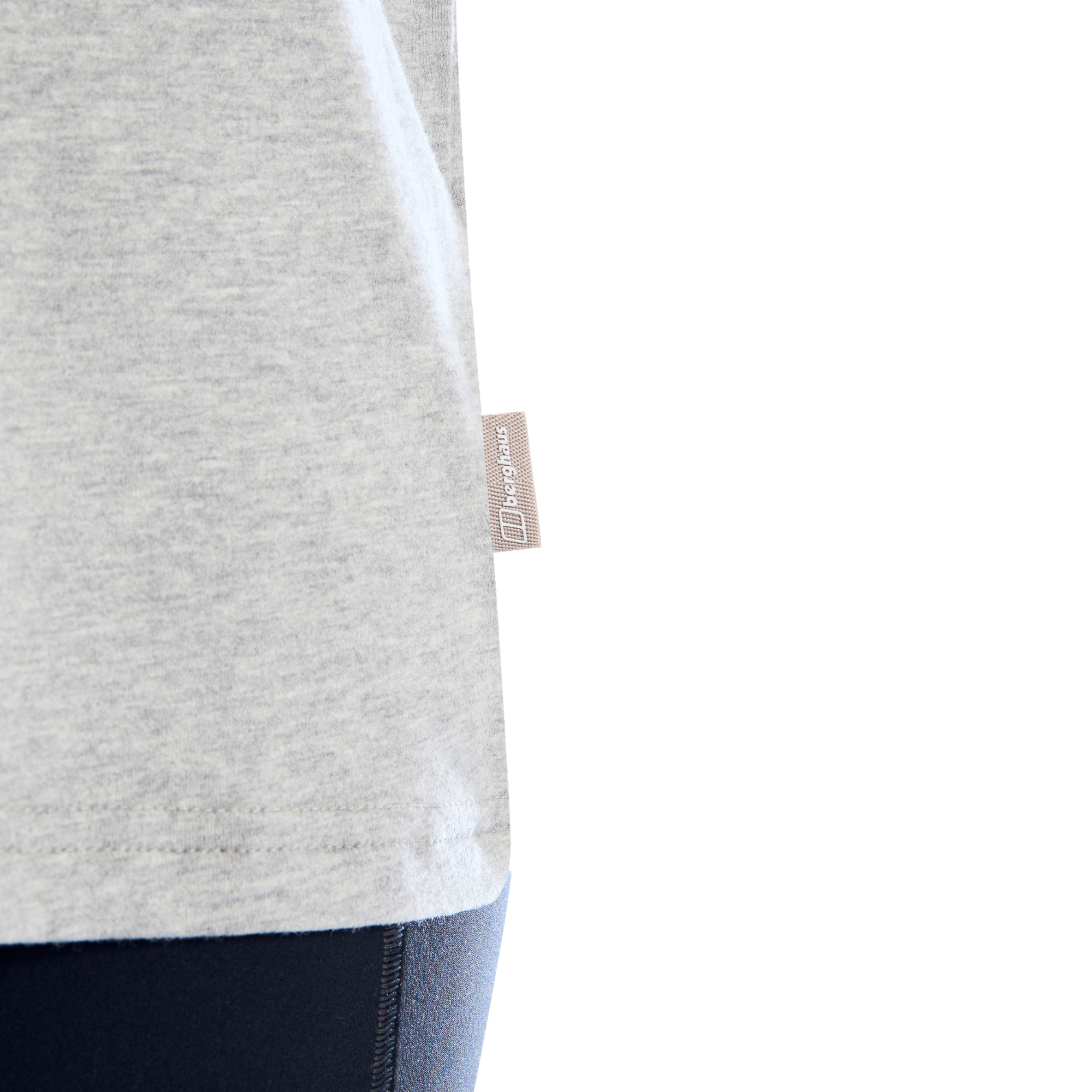 Berghaus Women's Mountainscape Essential Short Sleeve Tee (Light Grey Marl)
