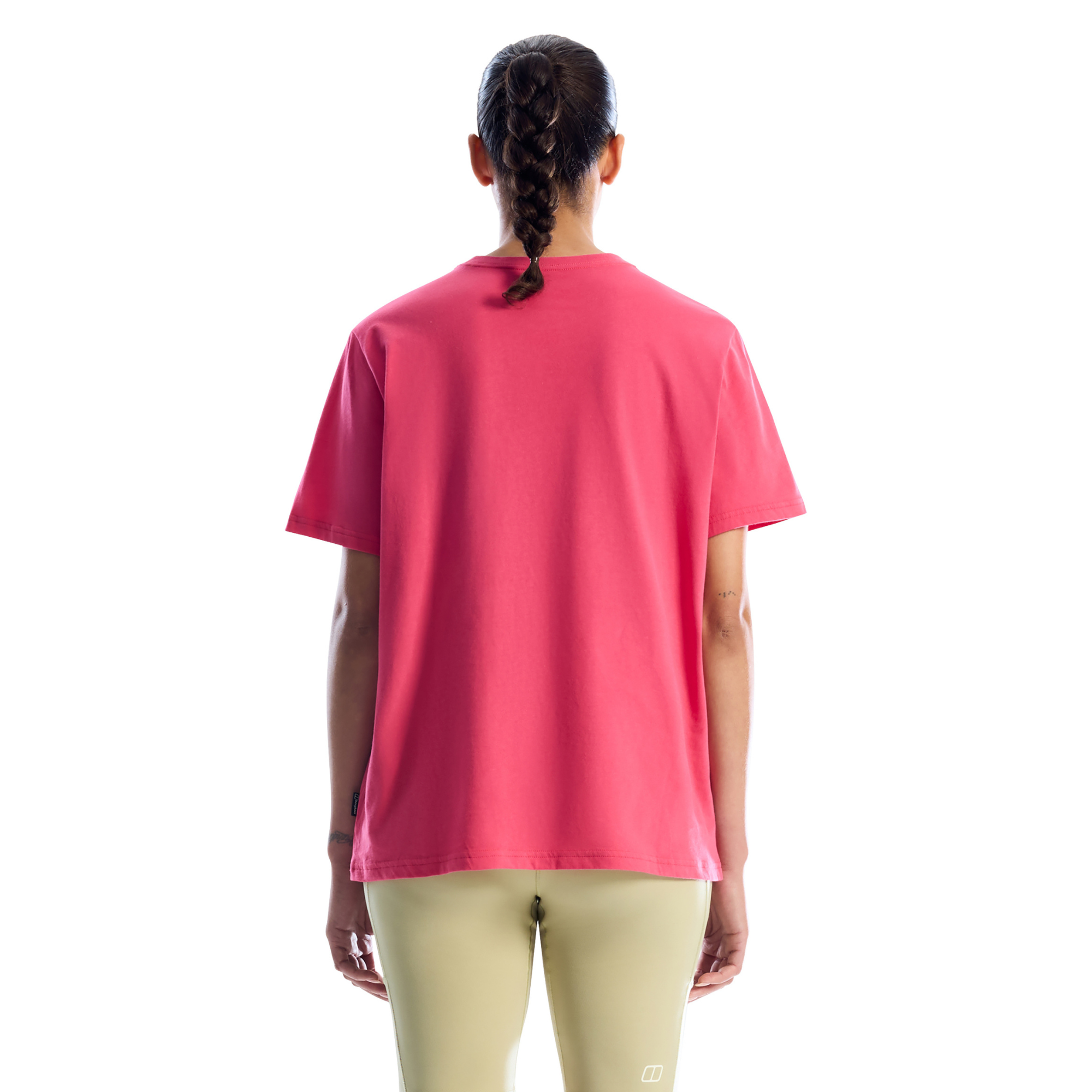 Berghaus Women's Mountainscape Essential Short Sleeve Tee (Roseberry)