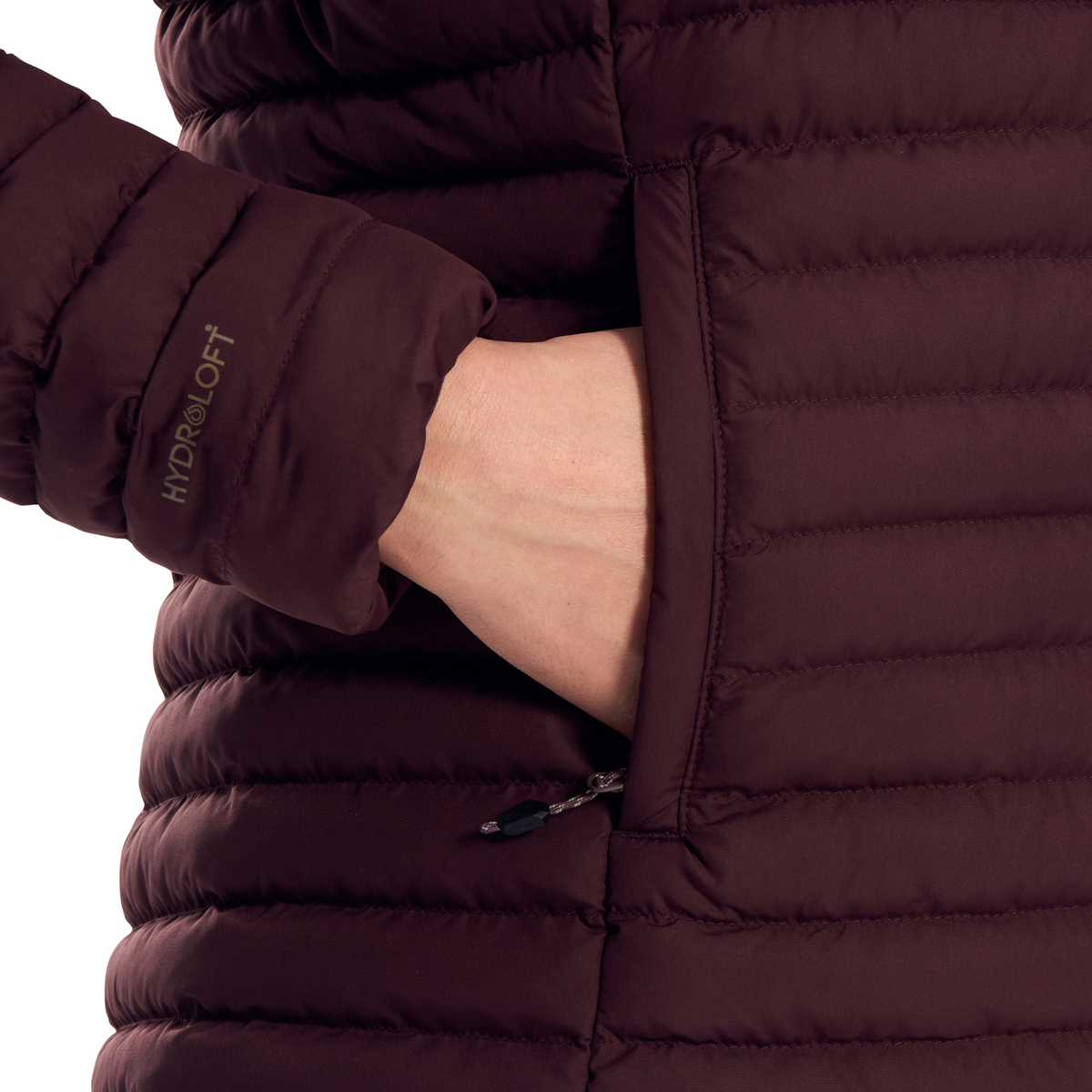 Berghaus Women's Nula Micro Hooded Insulated Jacket Chakra Deep Purple 003 A000780