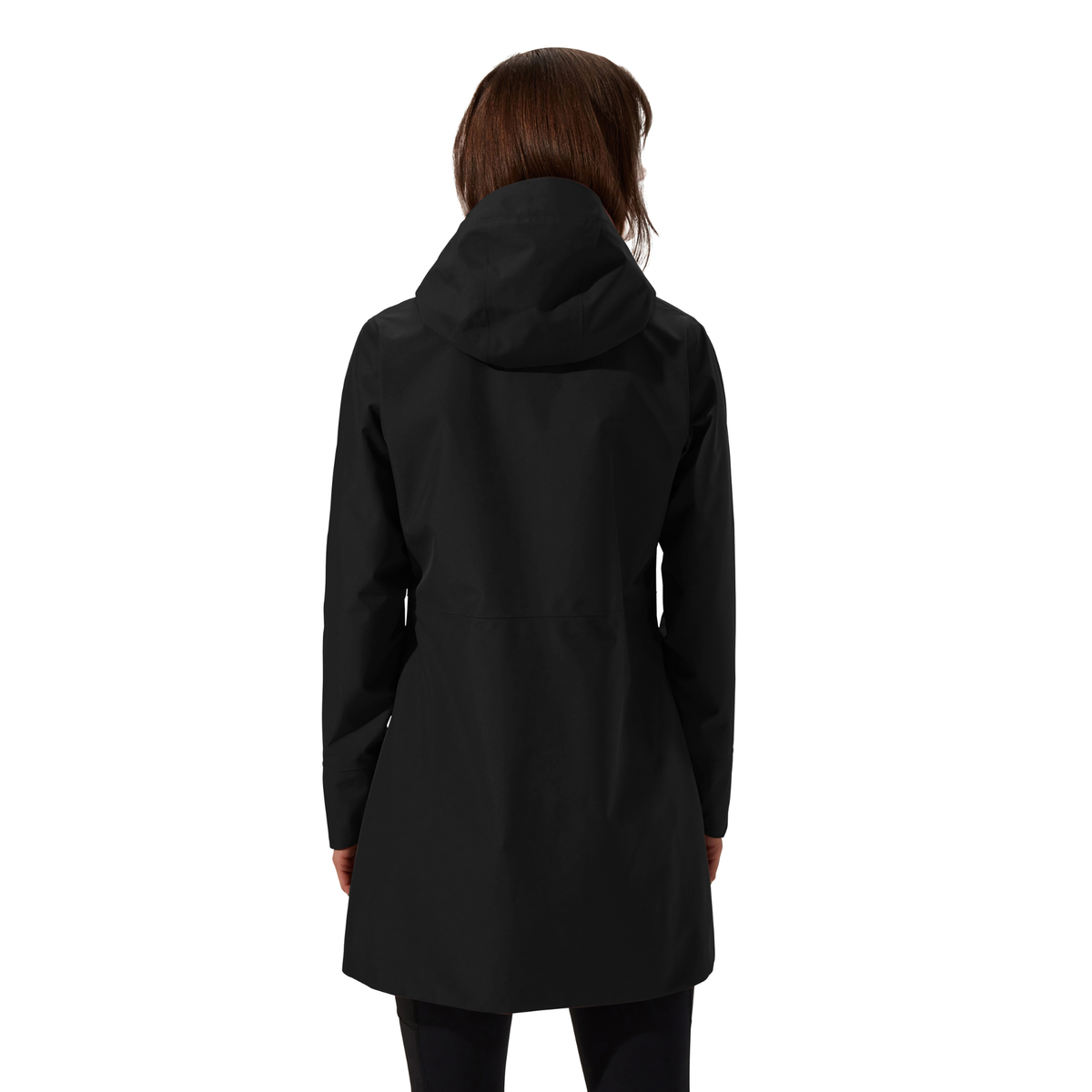 Berghaus Women's OMeara Long 2L Waterproof Shell Jacket Coat Jet Black BP6 A0001056