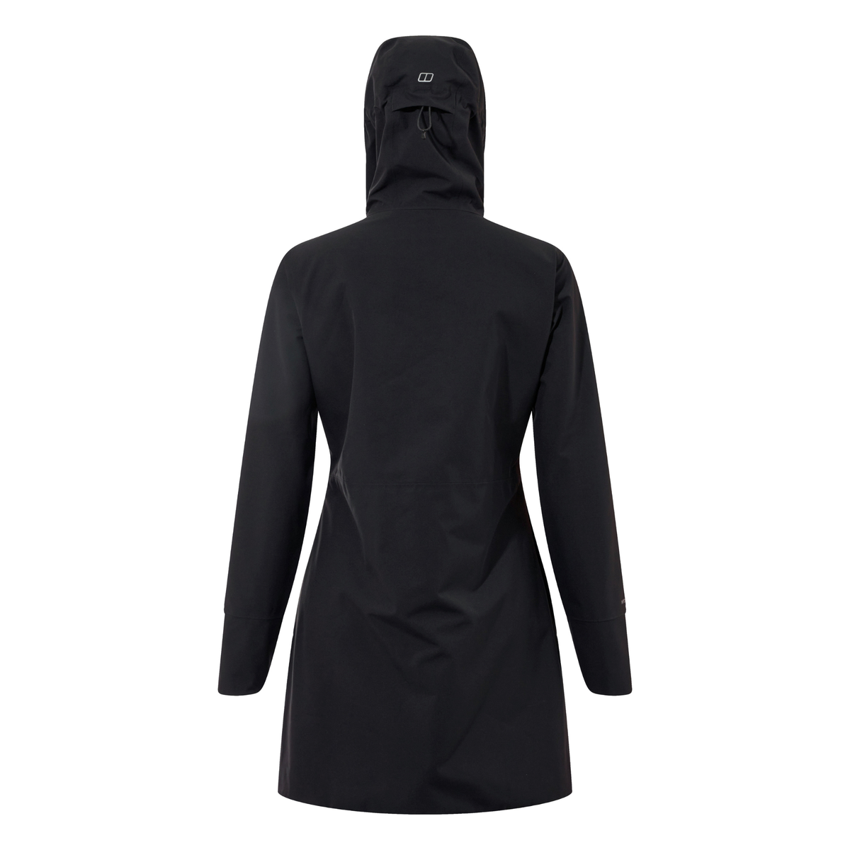 Berghaus Women's OMeara Long 2L Waterproof Shell Jacket Coat Jet Black BP6 A0001056