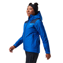 Load image into Gallery viewer, Berghaus Women&#39;s Paclite Dynak Gore-Tex Jacket (Blue/Dark Blue)
