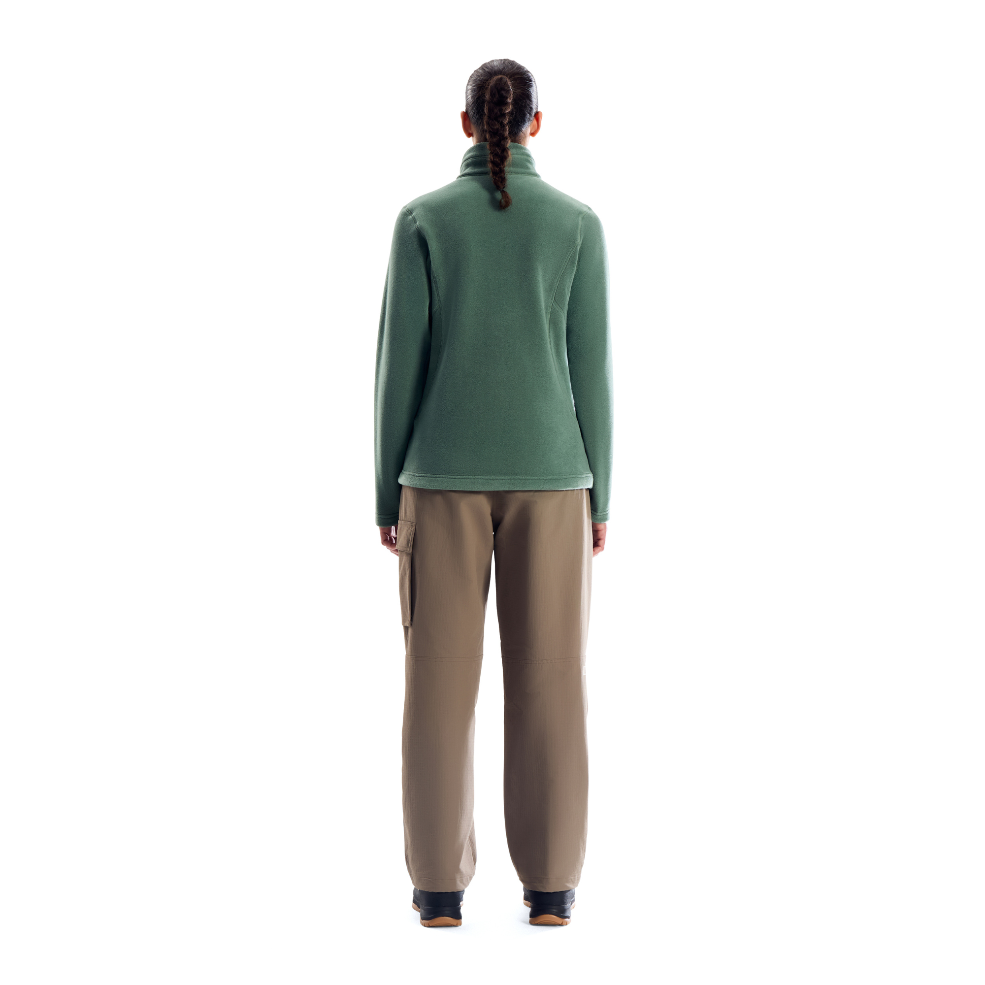 Berghaus Women's Prism Polartec Interactive Full Zip Fleece Jacket Otherside Green 005 22264