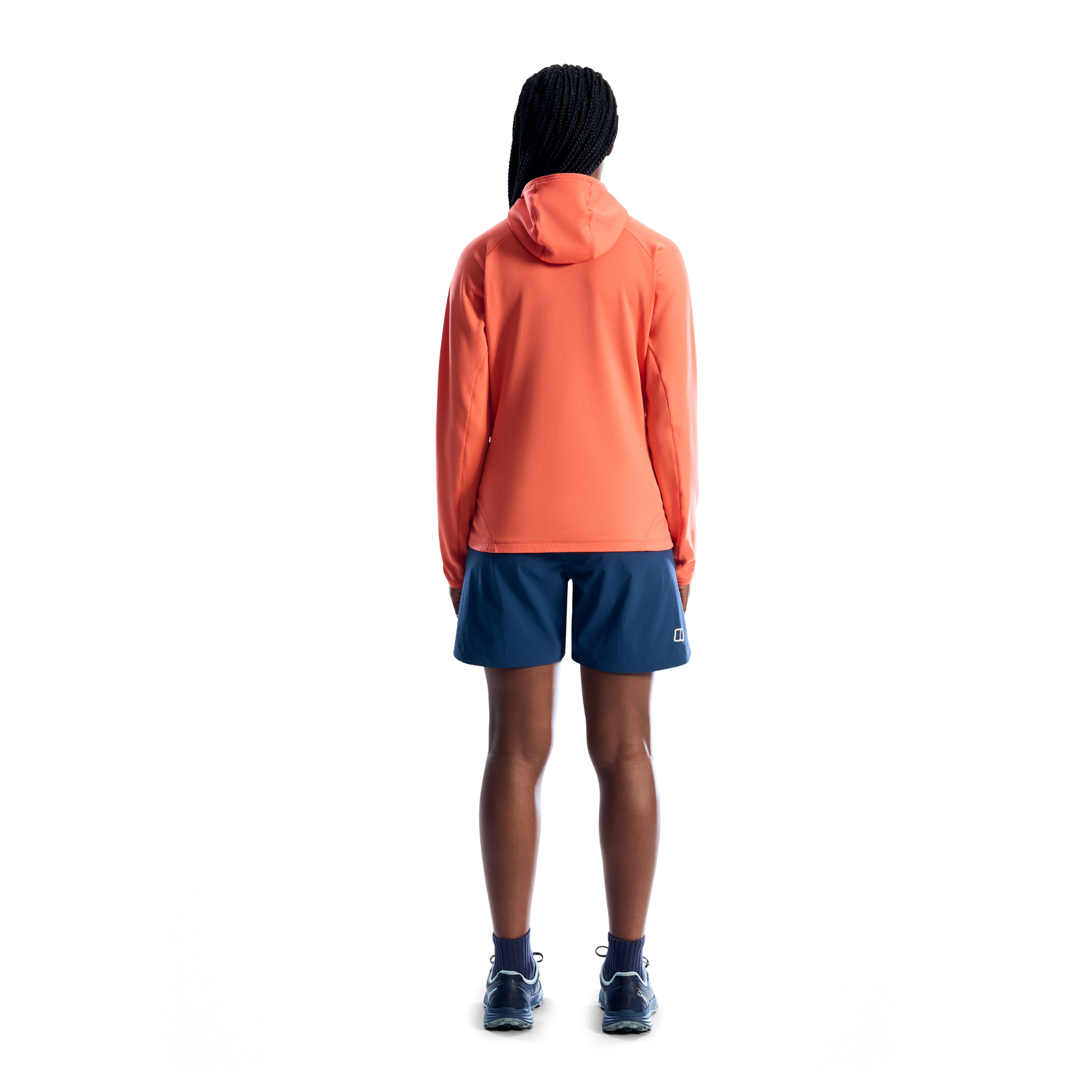 Berghaus Women's Staindrop Hike Hooded Full Zip Fleece (Sunburst)