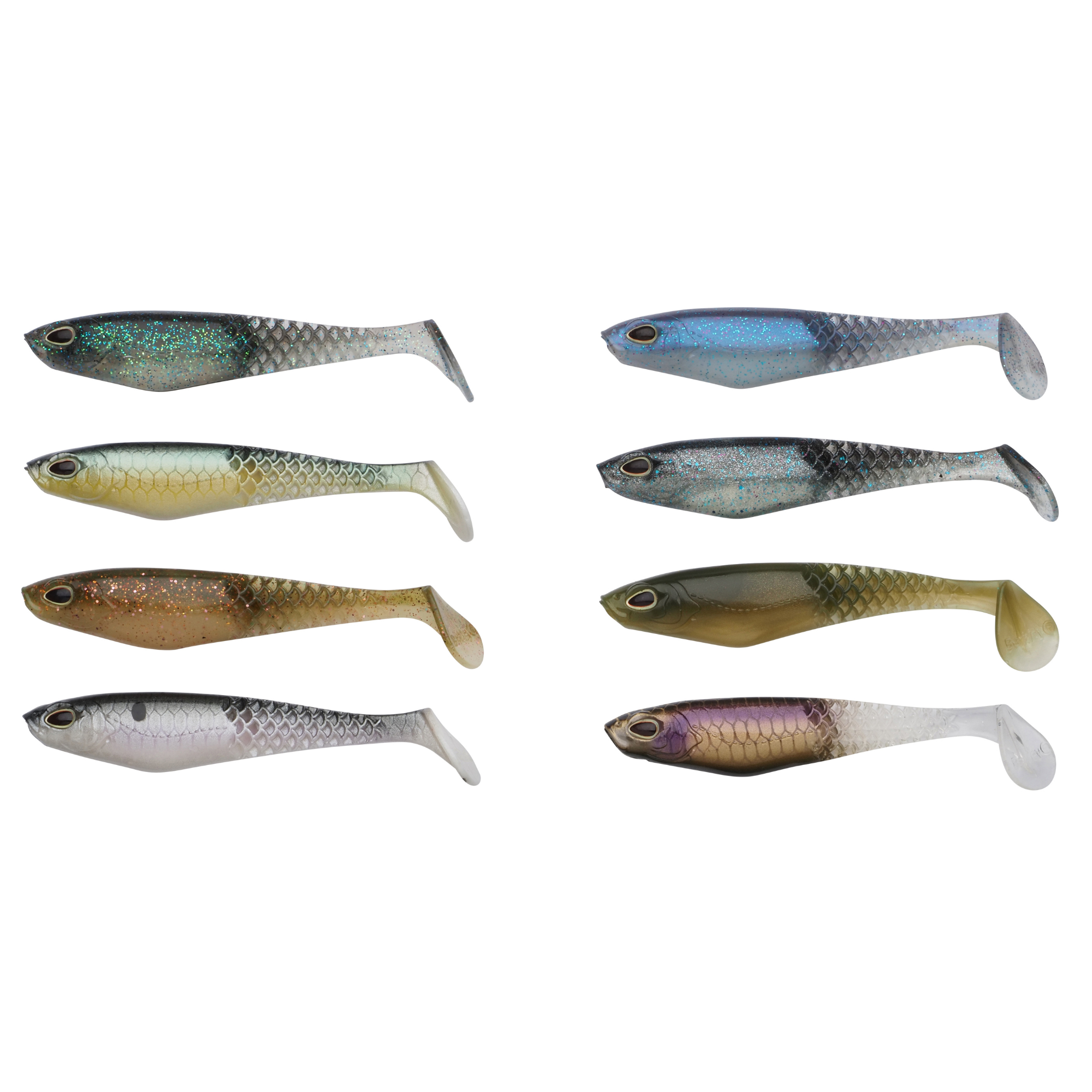 Berkley PowerBait Cullshad Mixpack 7.5cm Clearwater 8 Pack 1640524