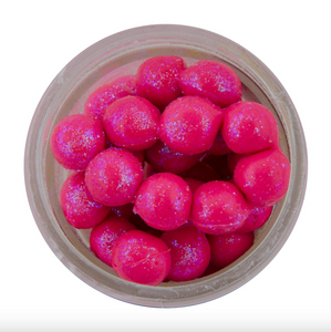 Berkley Powerbait Sparkle Eggs Floating Magnum (Pink with Scales)