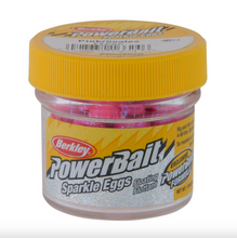 Load image into Gallery viewer, Berkley Powerbait Sparkle Eggs Floating Magnum (Pink with Scales)
