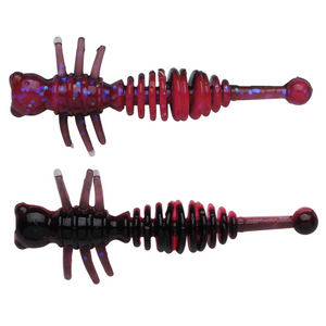 Berkley PowerBait Power Larvae (40mm)(Salmon Egg Red/Black)(12 Pack)