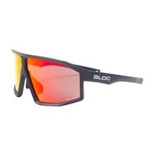 Load image into Gallery viewer, Bloc Eyewear Blade 2 Sunglasses (Red Mirror Lens/Matt Black Frame)
