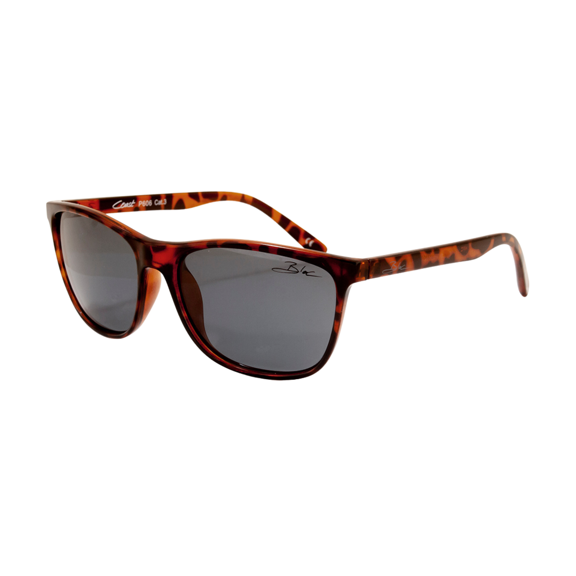 Bloc Eyewear Coast Sunglasses (Polarised Smoke Lens/Shiny Tortoiseshell Frame)